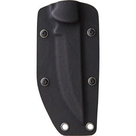 Rough Rider 1821 Fixed Black Stonewash Blade Knife with Black G10 Handle and Kydex Sheath