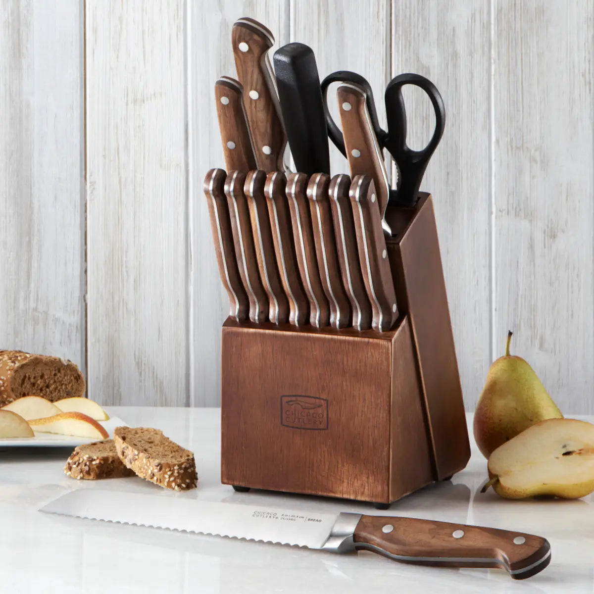 Chicago Cutlery 1134513 Precision Cut Kitchen Knife Set