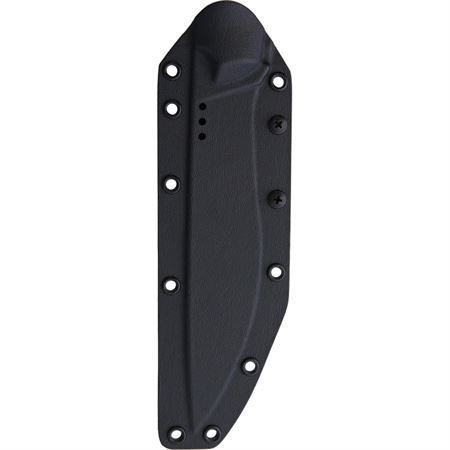 Bastinelli Creations S224 SILENCE Large Fixed Blade Knife Green Handles