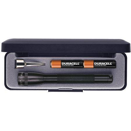Maglite SP32012 Black Packaging Display Box Mini Maglite 2-Cell AAA LED Flashlight