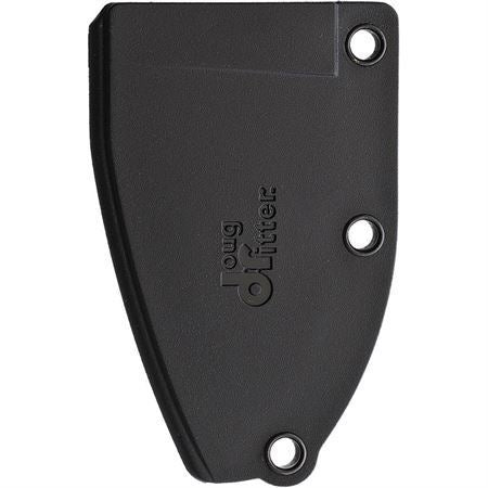 Doug Ritter 5K RSK MK5 Black Fixed Blade Knife Skeletonized Handles