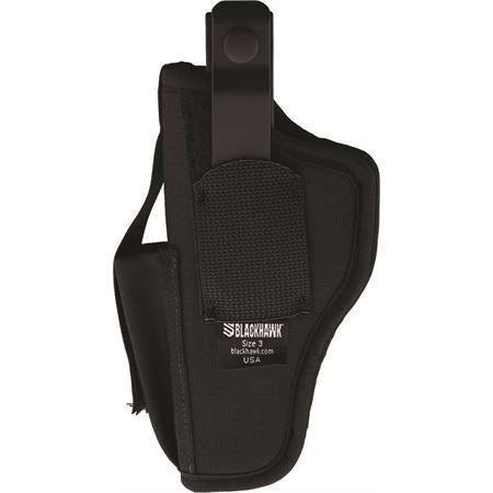 Blackhawk 40AM03BK Ambidextrous Holster Size 36