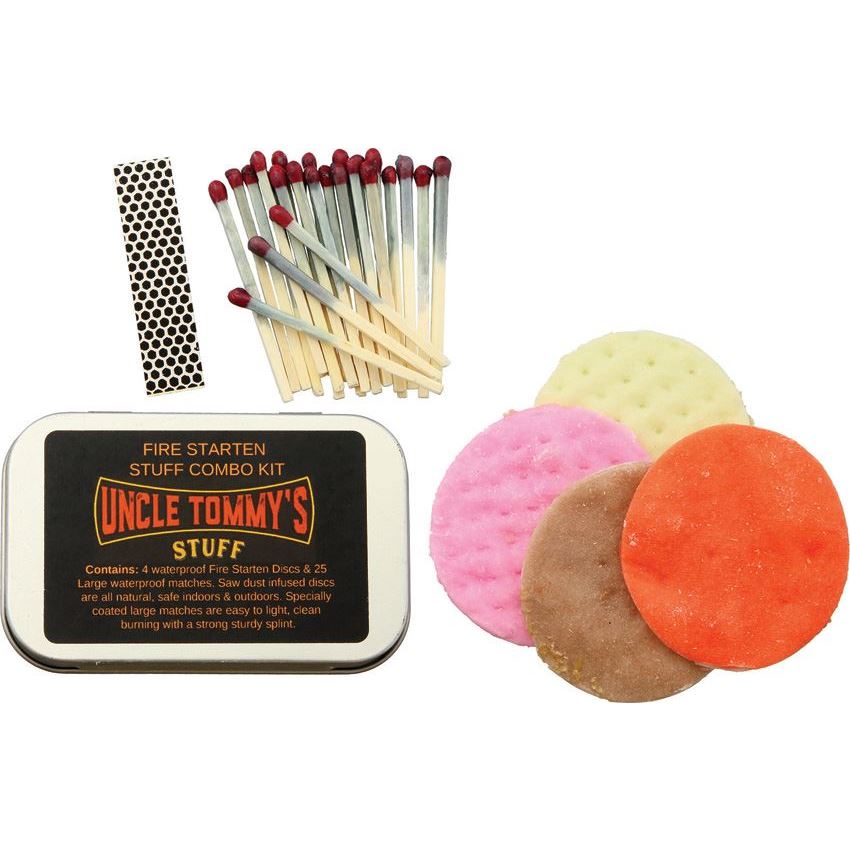 Uncle Tommy's Stuff Fire Starten Stuff Combo Kit FIRE STARTEN STUFF COMBO KIT
