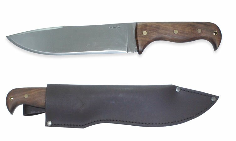 Moonshiner Fixed Blade Knife Hardwood