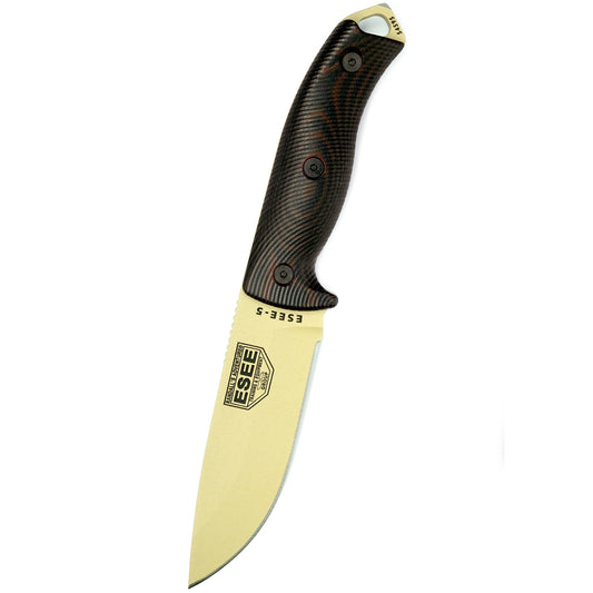 ESEE Knives Model 5 Desert Tan Blade 3D G10