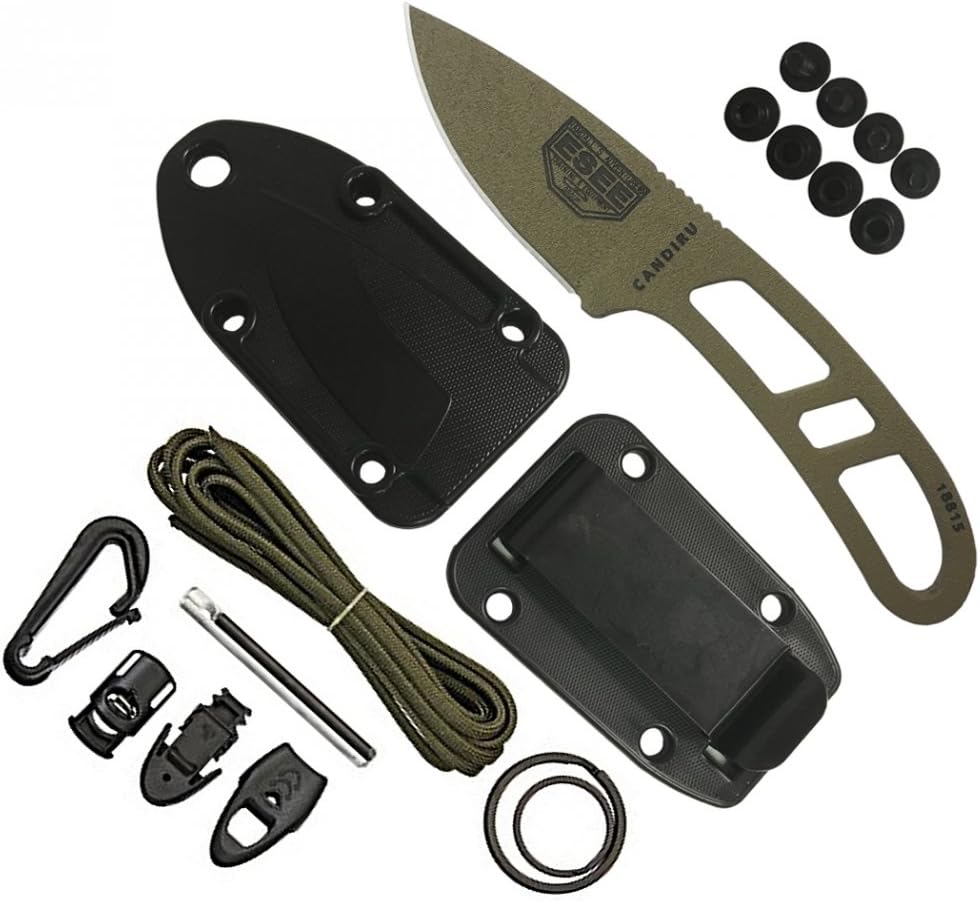 ESEE-Candiru-Dark Earth (2.00" Dark Earth 1095) ESEE-CAN-DE-E