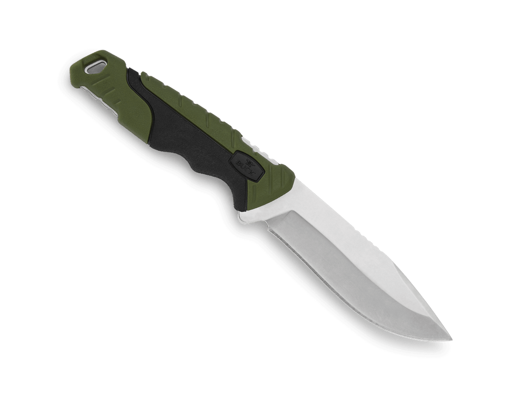 Buck 658 Small Pursuit Knife – Green/Black