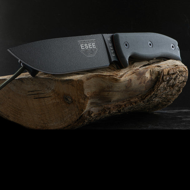 ESEE 6 Black Fixed Blade