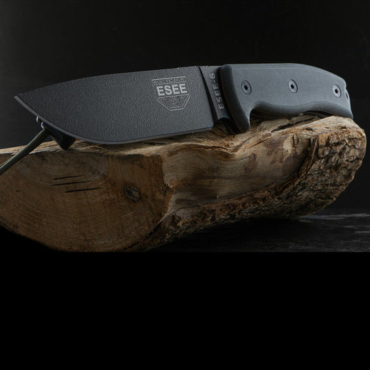 ESEE 6 Black Fixed Blade