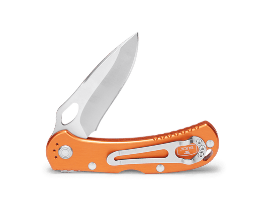 Buck 722 Spitfire™ Knife – Orange Anodized Aluminum