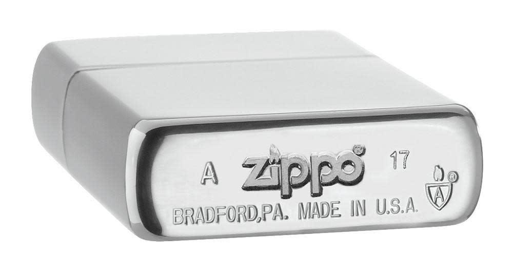 Zippo Armor® Brushed Chrome Windproof Lighter