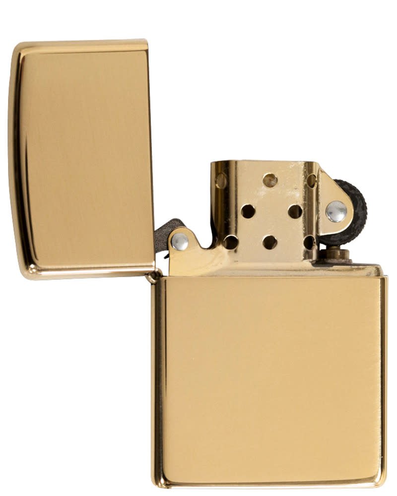 Zippo Armor® High Polish Brass Windproof Lighter
