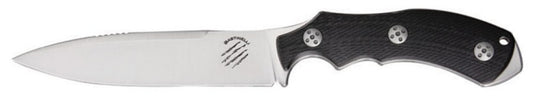 Bastinelli SRL RED Raptor Stonewash Finish Fixed Blade Knife