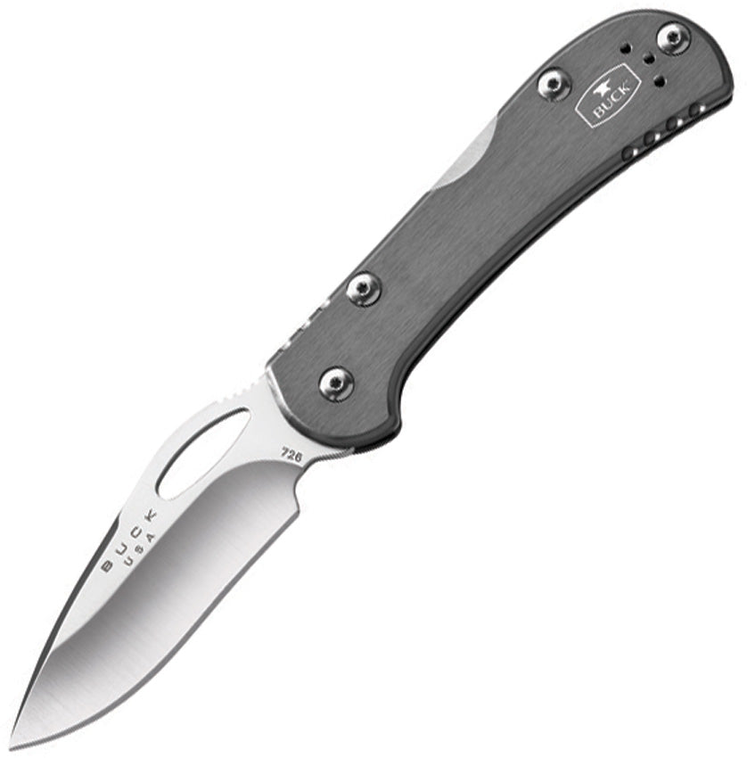 Buck Mini SpitFire Lockback Gray 7800