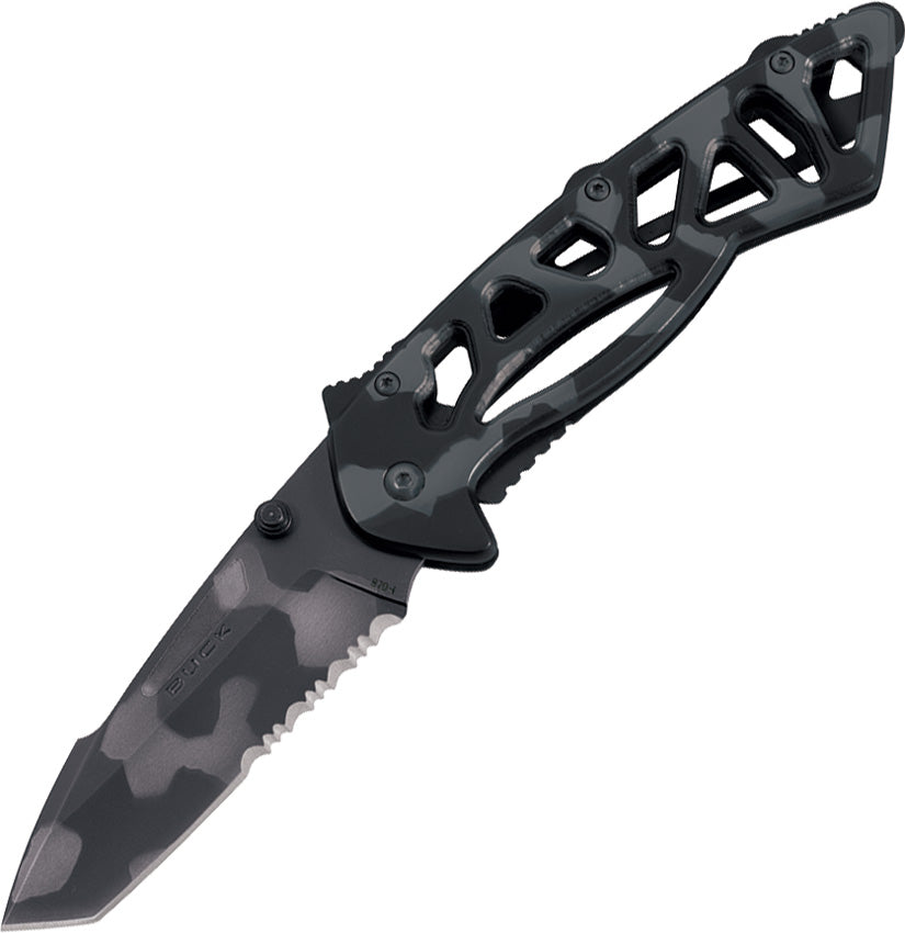 Buck Bones Framelock Tiger Stripe 5846