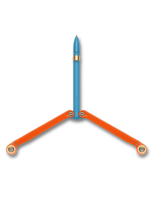 Spyderco BaliYo® USA-Made Heavy Duty Pen – Blue/Orange