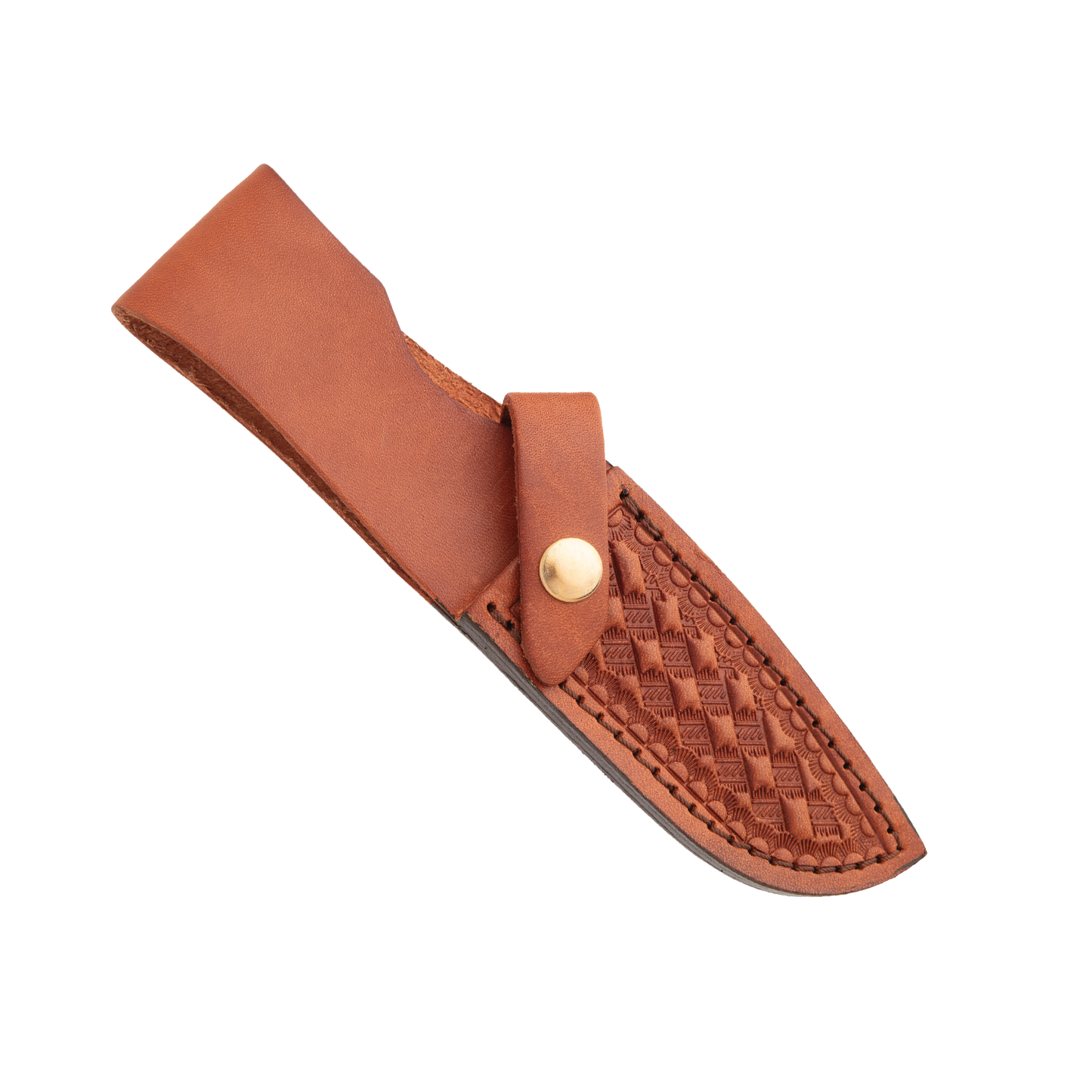 6 1/2" Baby Bowie w/ Leather Sheath - 00 1/2 Pattern - Bear & Son Cutlery - Jacksonville, AL