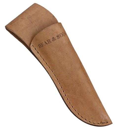 Bear & Son Pro Skinner Stag Fixed Blade Knife sheath (2.375" Satin) 548 - Mjoutdoorsgear UK