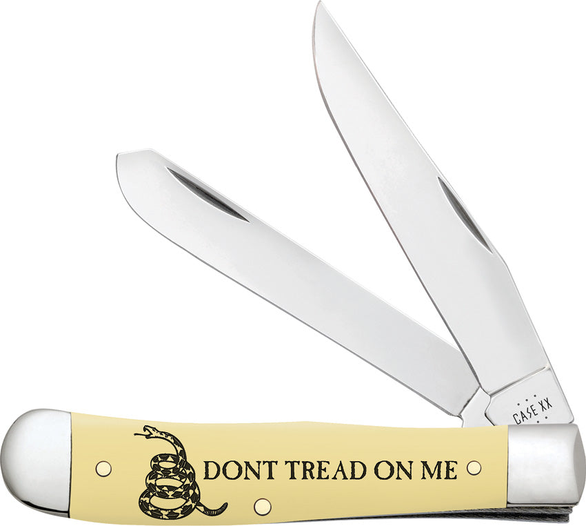 Case Cutlery Trapper Yellow Synthetic 06089 by Case Cutlery