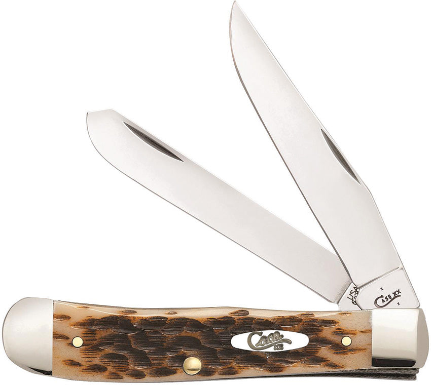 Case Cutlery Trapper Amber Bone 06540 by Case Cutlery