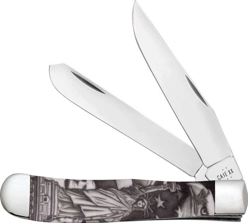 Case Cutlery Statue Of Liberty Trapper 10677 by Case Cutlery