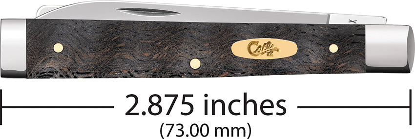 Case Cutlery Baby Doc Black Curly Oak 14007