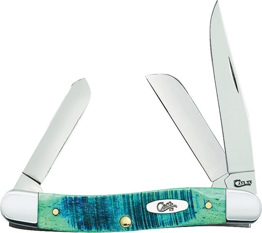 Case Cutlery Stockman Caribbean Blue 25597 by Case Cutlery