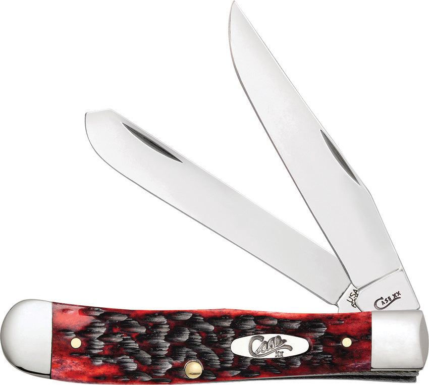 Case Cutlery Trapper Crimson Peach Seed 27380