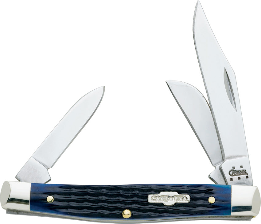 Case Cutlery Stockman Blue Bone 02806 by Case Cutlery