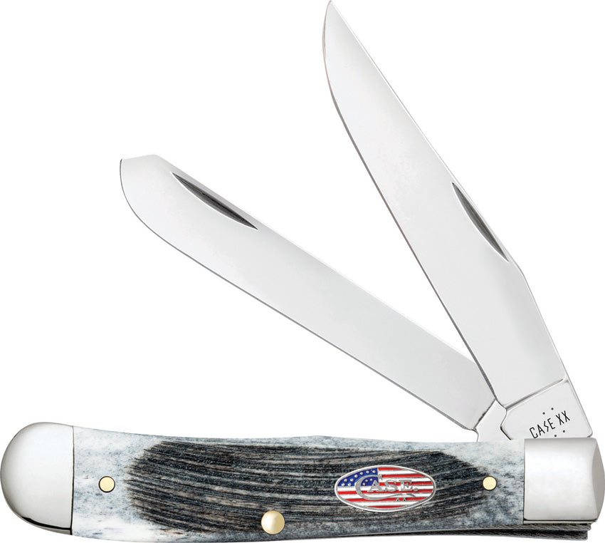 Case Cutlery Trapper Gray Sawcut 53060 by Case Cutlery