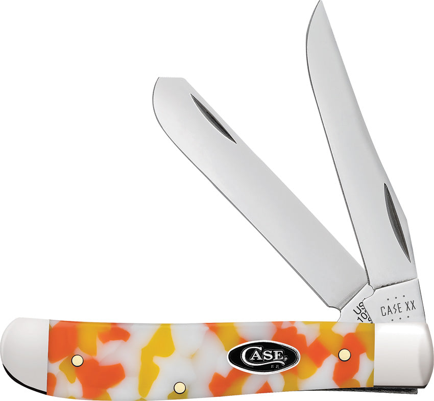 Case Cutlery Mini Trapper Candy Corn Kirin 53751 by Case Cutlery