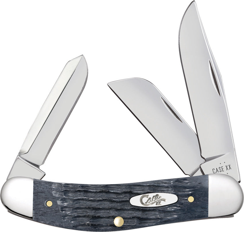 Case Cutlery Sowbelly Gray Pocket Worn 58426 by Case Cutlery