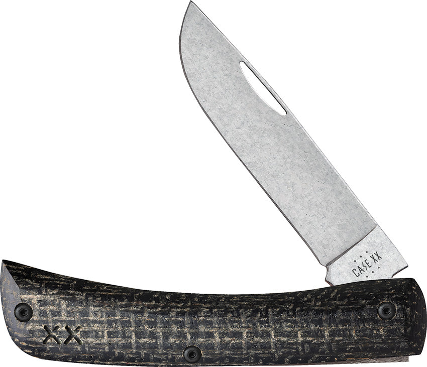 Case Cutlery Crossroads Sod Buster Jr Blk 66382 by Case Cutlery