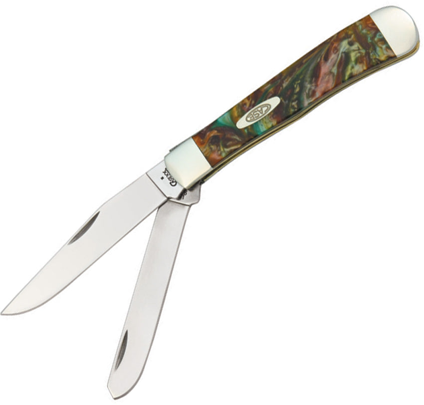 Case Cutlery Trapper Abalone Corelon 9254AB by Case Cutlery