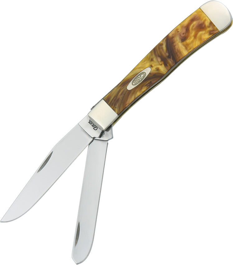 Case Cutlery Trapper Butter Rum CA9254BR by Case Cutlery