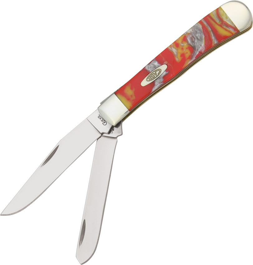 Case Cutlery Trapper Fire In Box 9254FIB by Case Cutlery