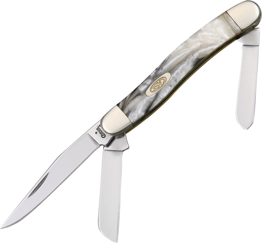 Case Cutlery Medium Stockman Ivory Quartz 9318IQ by Case Cutlery