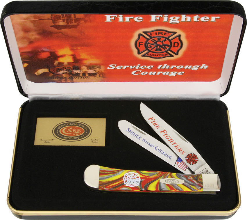 Case Cutlery Firefighter Trapper CATFF by Case Cutlery