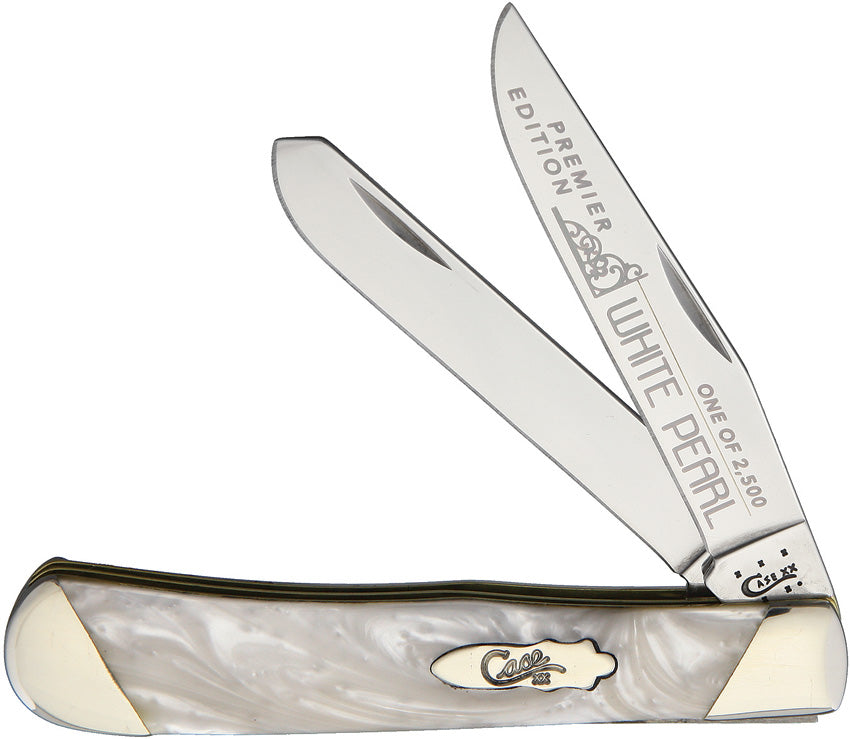 Case Cutlery Trapper White Pearl S9254WP by Case Cutlery