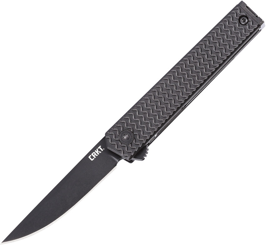 CRKT CEO Linerlock Black DP 7081D2K