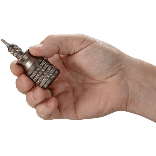 CRKT 6 Bit Driver Tool Silver 9910