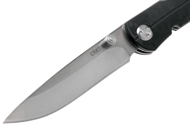 CRKT Kith 6433 Black pocket knife, Ken Steigerwalt design