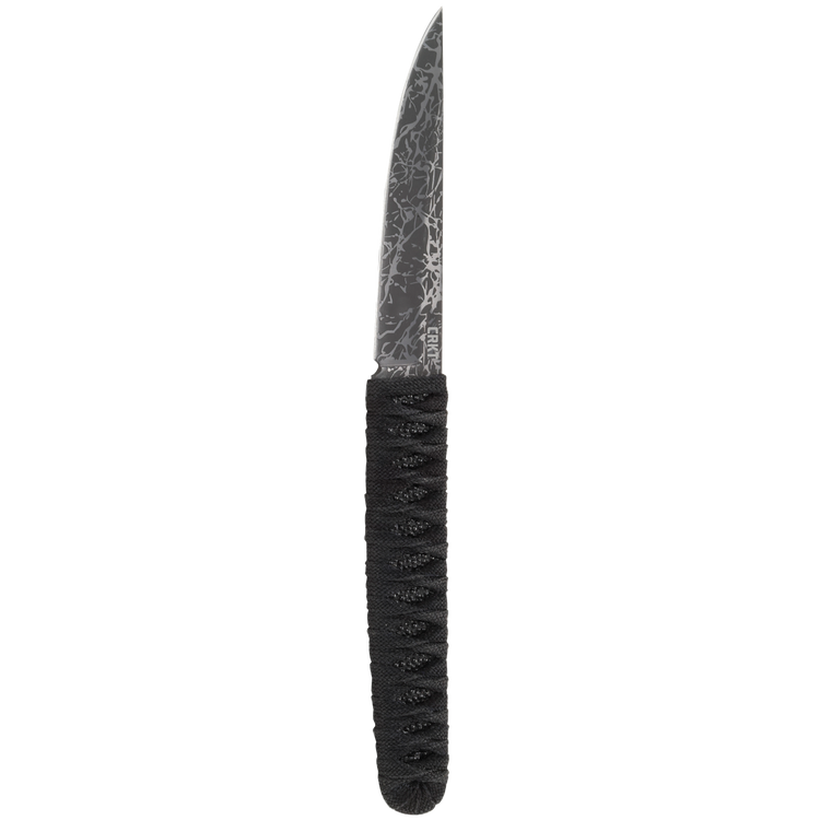 CRKT Obake Fixed Blade Tactical Knife – Cord Wrapped Handle