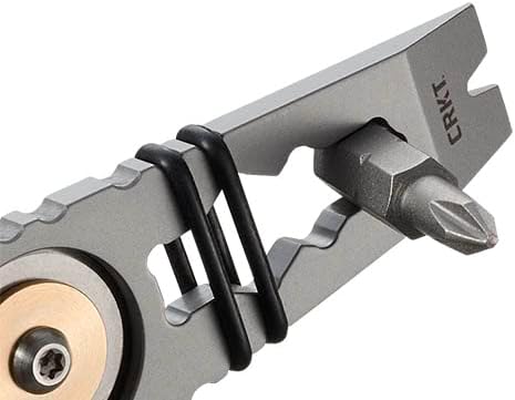 CRKT Pry Cutter Keychain Tool – Compact Stainless Steel Multi-Tool