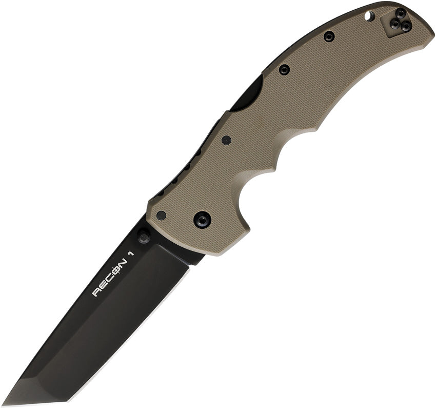 Cold Steel Recon 1 Lockback Tanto DE CS-27BT-DEBK-BRK by Cold Steel