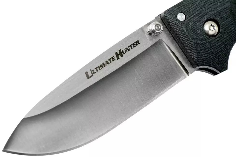 old Steel Ultimate Hunter 30U S35VN Black plain edge