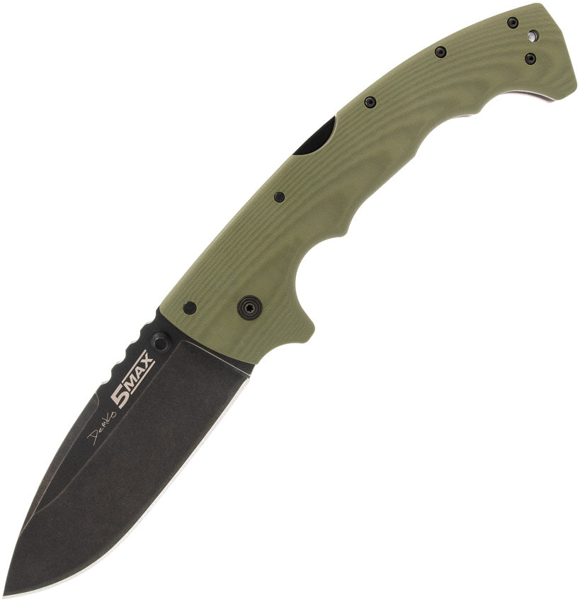 Cold Steel 5 Max Lockback OD green CS-FL-50MAX by Cold Steel