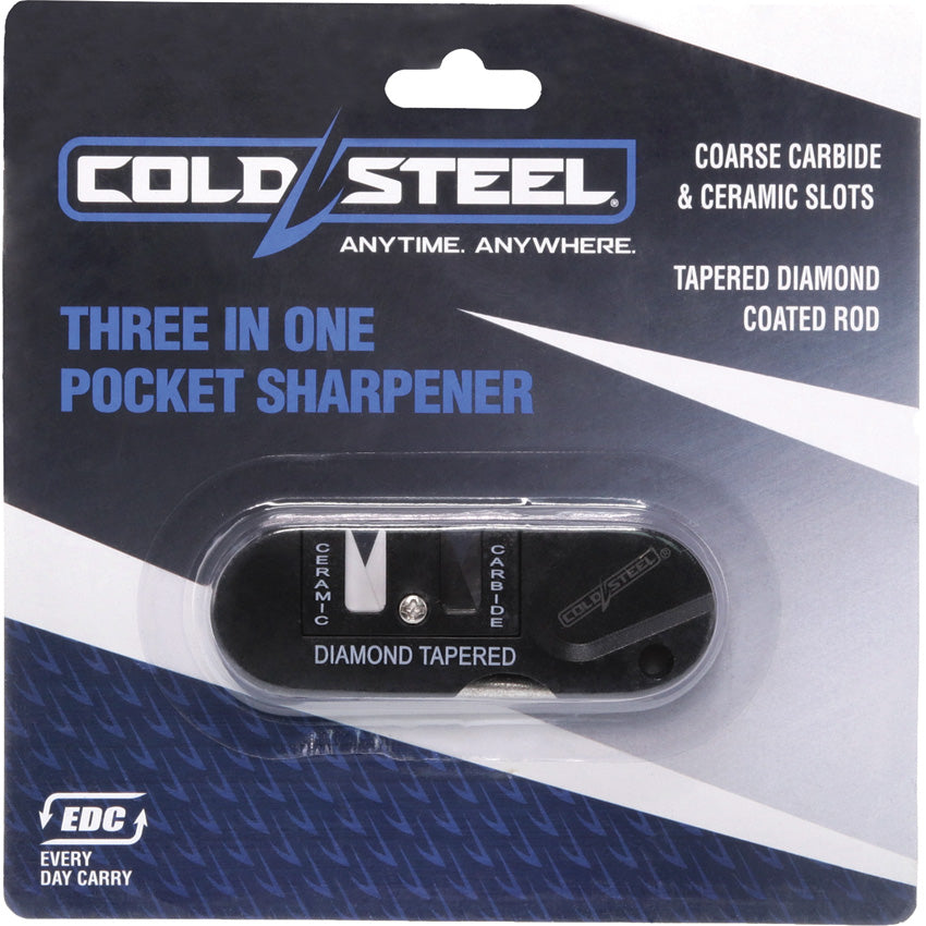 Cold Steel 3-in-1 Knife Sharpener CS-KS-31SCDR