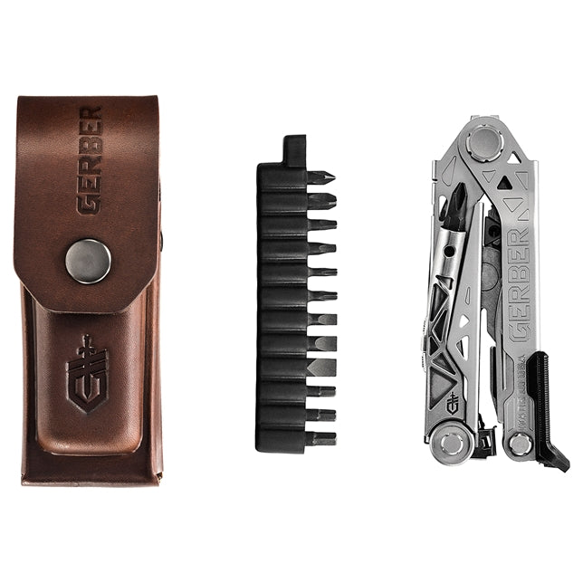 Gerber Center Drive Plus Bits Leather 30-001417N – Mini-Tools for Sale UK | Mjoutdoorsgear
