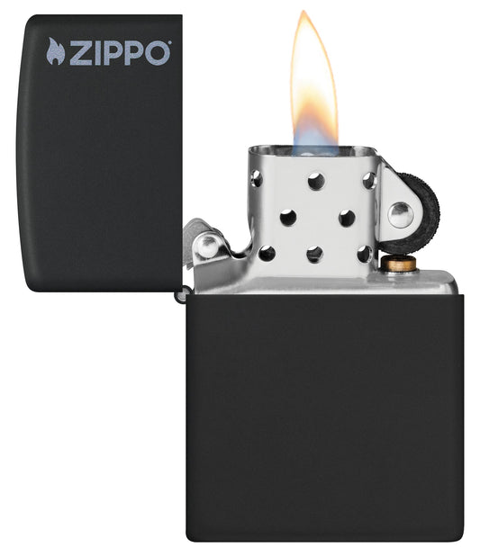 Classic Black Matte with Zippo Logo